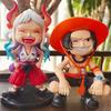 High Quality 13Cm One Piece  Ace Yamato Anime Characters Action Figures Pvc Collection Model Toy Car Ornaments Birthday Gift