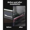 Carbon Fiber Door Handle Cover, Door Handle Protective Cover Decoration Compatible with Tesla Model Y/3 accessories (2017-2025) Highland & Juniper