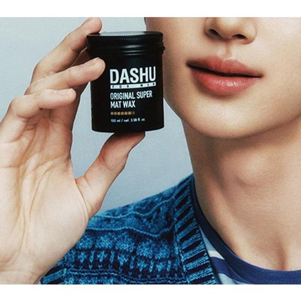 DASHU Per Uomo Cera per Capelli Premium Originale Super Opaca, 100ml - cera styling opaca a tenuta forte, Coreana