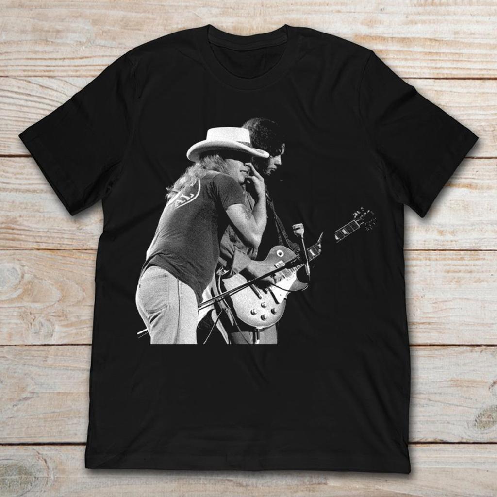 Ronnie Van Zandt & Gary Rossington Live T Shirt Size