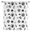 Autumn Pumpkin Simplicity Tulle Curtains For Living Room Sheer Curtain For Bedroom Window Blinds Voile Curtains