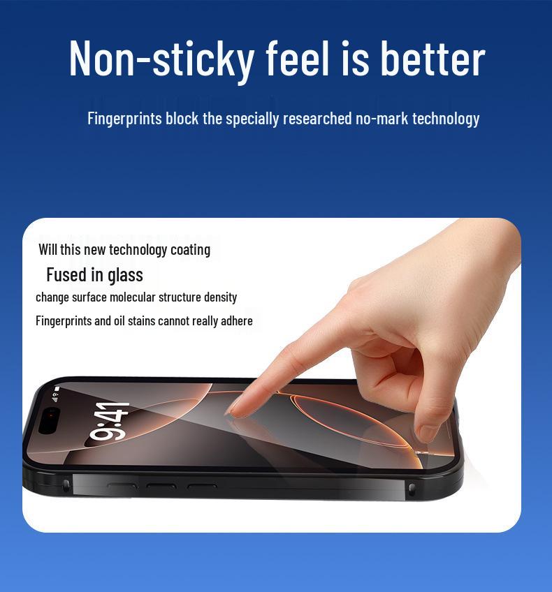 Apple ip17 Drop-Proof Magnetic Stand Dual Lens Protective Phone Case