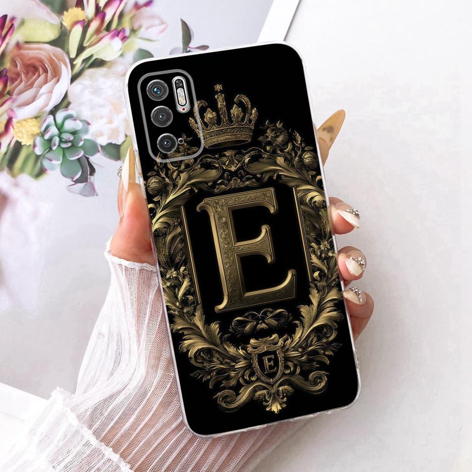 For Xiaomi Redmi Note 10 5G Case Note 10T New Luxury Letters Cover Soft Slim Phone Case For Xiaomi Redmi Note 10T Note10 5G Bags