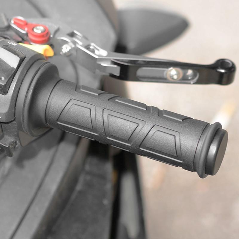 Motorcycle Heated Grips Cover 12V, Universally Handlebar,Temperature Adjustable 6 Gear,Waterproof Hand Heater Warmer