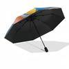Elephant, Balloon Themed Automatic Opening and Closing Umbrella, Brightly Colored 8-rib Portable Umbrella, Suitable for Men and Women, A Perfect Gift