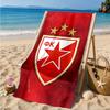 Crvena Zvezda Beach Towel, Quick-drying, Easy to Care for, Suitable for Both Fitness and Beach Vacations,Sports Essential