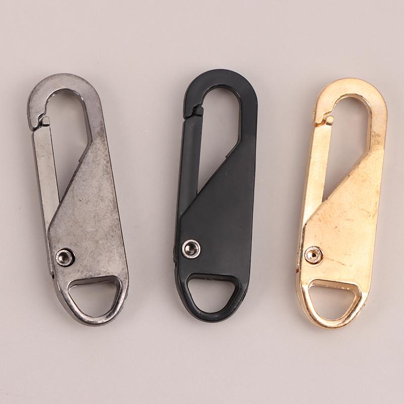 10Pcs Diy Sewing Craft Zipper Slider Puller Zipper Repair Kit Replacement For Broken Buckle Travel Bag Suitcase Zipper Head