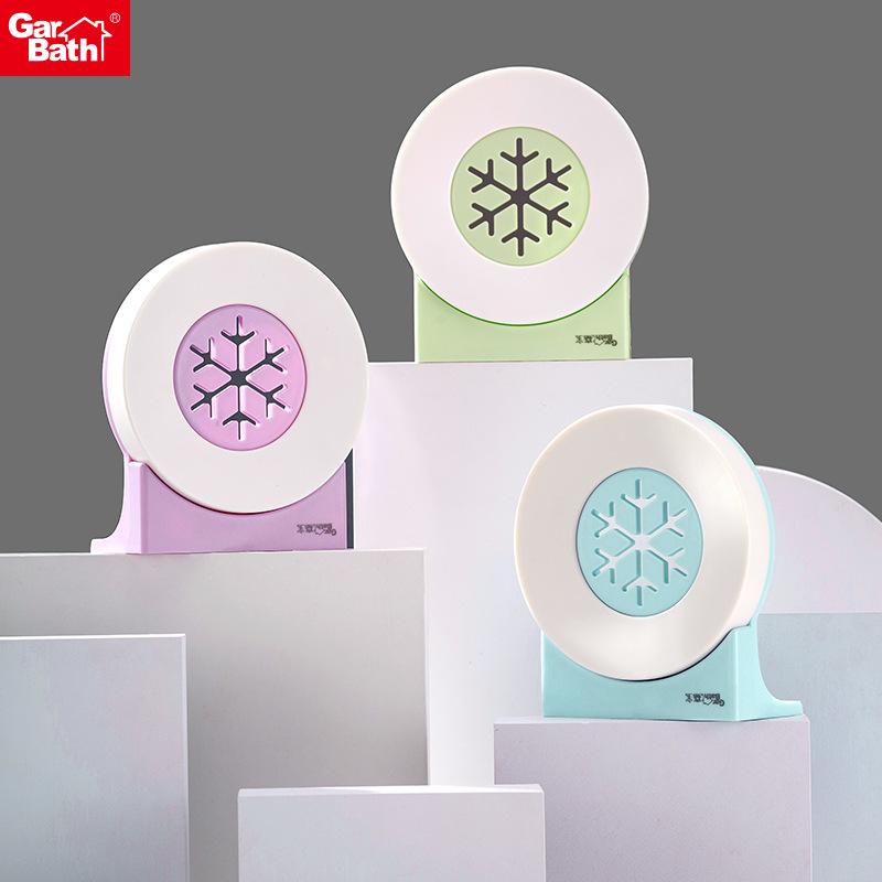 Doppelschichtige Seifenablage, Badezimmerablauf, Seifenkiste, einfache verdickte Seifenkiste, Waschbecken, kreative runde Seifenkiste