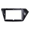 9 Inch 2 Din Android Head Unit Car Radio Frame Kit For Kia K2 Rio 3 2010-2016 Auto Stereo Dash Fascia Trim Bezel Faceplate