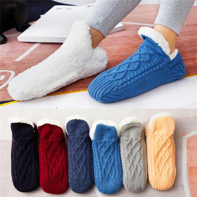 6 Paia Calzini Morbidi Invernali Per Donna, Soffici E Termici, Per Relax E Dormire, Colori Assortiti