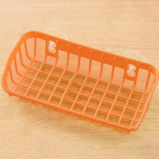 Oppbevaringsholder Dobbel sugekopp Sterkt sug 5 Farger Kjøkken Svampholder til Stue