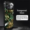 Greenish gold exquisite phone case for funda iphone for iphone 17 pro max cover glass for iPhone 17 16 15 14 13 12pm Pro Plus