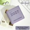 Agenda Tascabile 2026 e Blocco Appunti Rettangolare