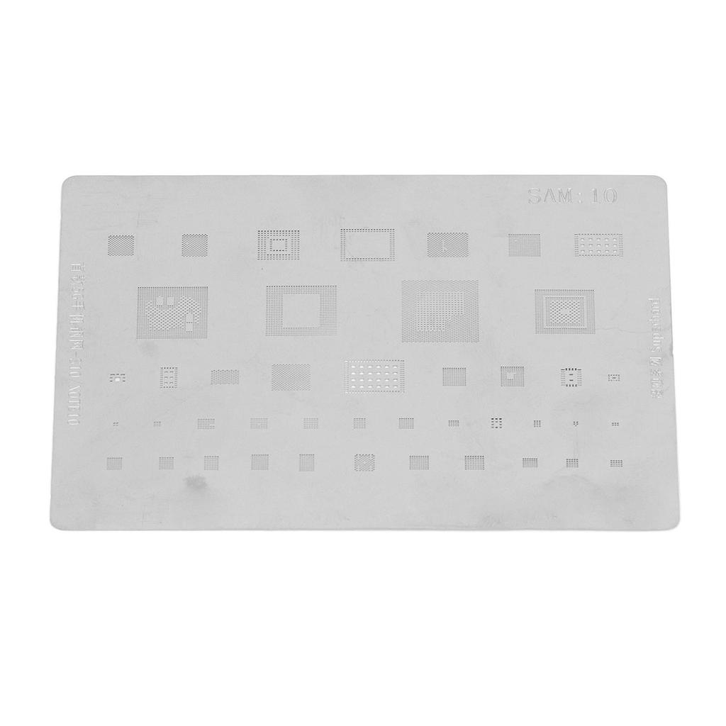 Reballing Stencil CPU Rework Net Șablon de reluare pentru lipire din oțel inoxidabil pentru repararea telefonului mobil