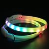 Led Dog Collar Pet Dog Collar Night Puppy Pet Cats Collars Glowing Luminous USB Rechargeable Night Safety Flashing Glow Color