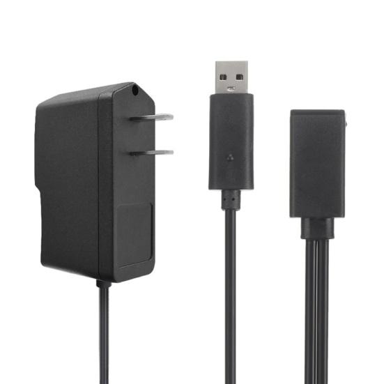 Power Supply Charger Adapter USB Charging Cable for X-box 360 Kinect Sensor