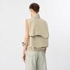 JNBY Spring Loose Stand-Up Collar Vest
