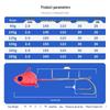 Tianya Luminous Ribbonfish Double Hook Sea Fishing Rig - Deep Sea Special Lure with Iron Plate and Lead Head Hook