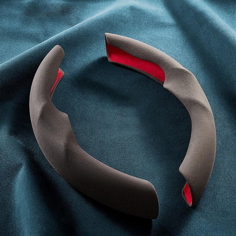 Car Steering Wheel Cover for Tesla New Model Y Juniper 2025 for Model Y/3 Booster Suede Cover Anti-skid Steer-Wheel Protector