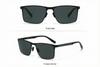 2026 Men's European & American Fashion Square Frame Polarized Sunglasses - Outdoor Driving & Sun Protection