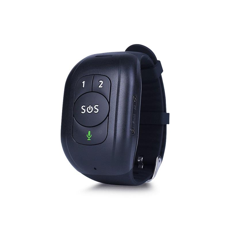 4G Temperature Monitor GPS Tracker Watch Fall Detection GPS Watch Heart Rate SOS Alarm Smart Wristband NO&64MB