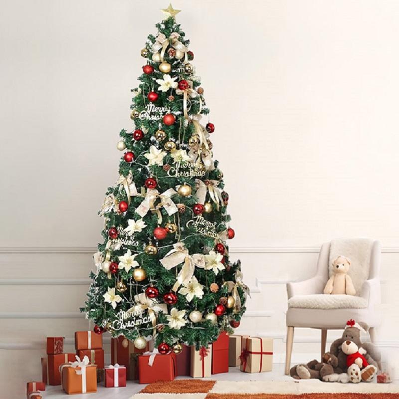 1,2-2,4 m Künstlicher Bleistift-Weihnachtsbaum, Schlanker Weihnachtsbaum mit Klappmechanismus, Eisenfuß & 650 Spitzen, Leicht zusammenfaltbare Feiertags-Partydekoration