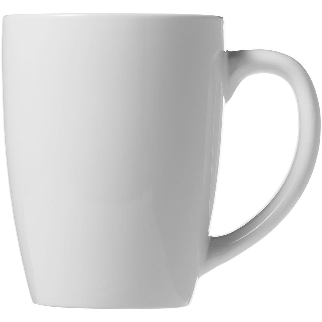 Glass "Bogota" 350 Ml Ceramic Mug White