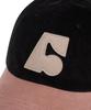 ONRIDPROJECT Applique Symbol Corduroy Two-Tone Ball Cap - Black