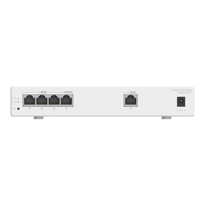 Passerelle Gigabit Ethernet - HUAWEI - S380-L4T1T - Géré - Gris - Haute performance