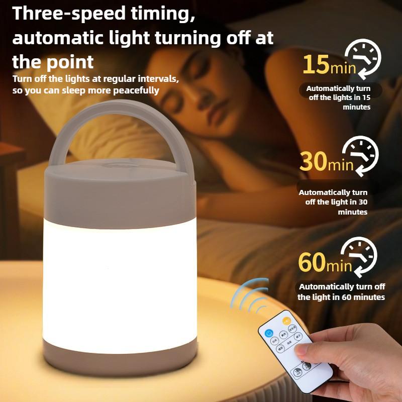 Charging Touch Bedside Wireless Eye Protection Pat Night Light