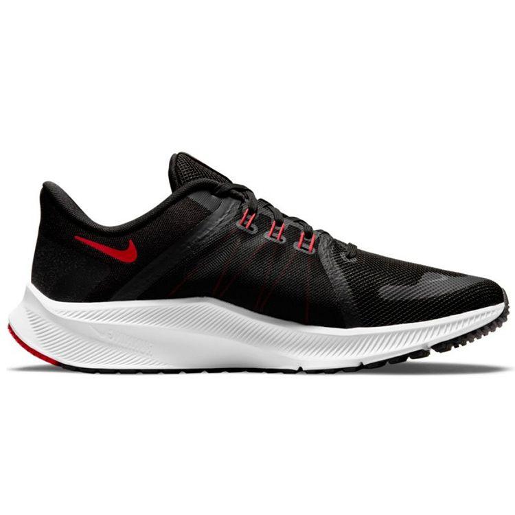 Nike Quest 4 Black University Red Men Sneakers White Dark-Smoke-Grey DA1105-001