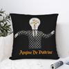 Cuscini Quadrati Rock Music Angina Pectoris Federe per Cuscini Copricuscini Federa con Zip Vintage per Seduta 45*45cm