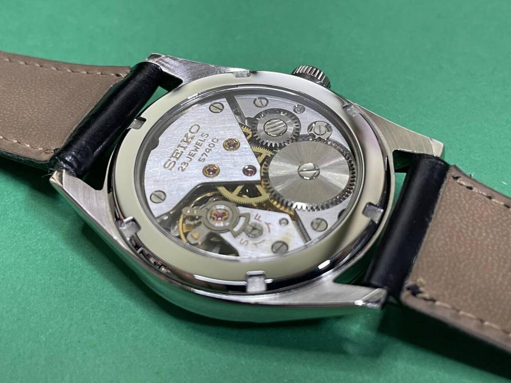 SEIKO Lord Marvel back with mineral 5740-8000 See-through glass