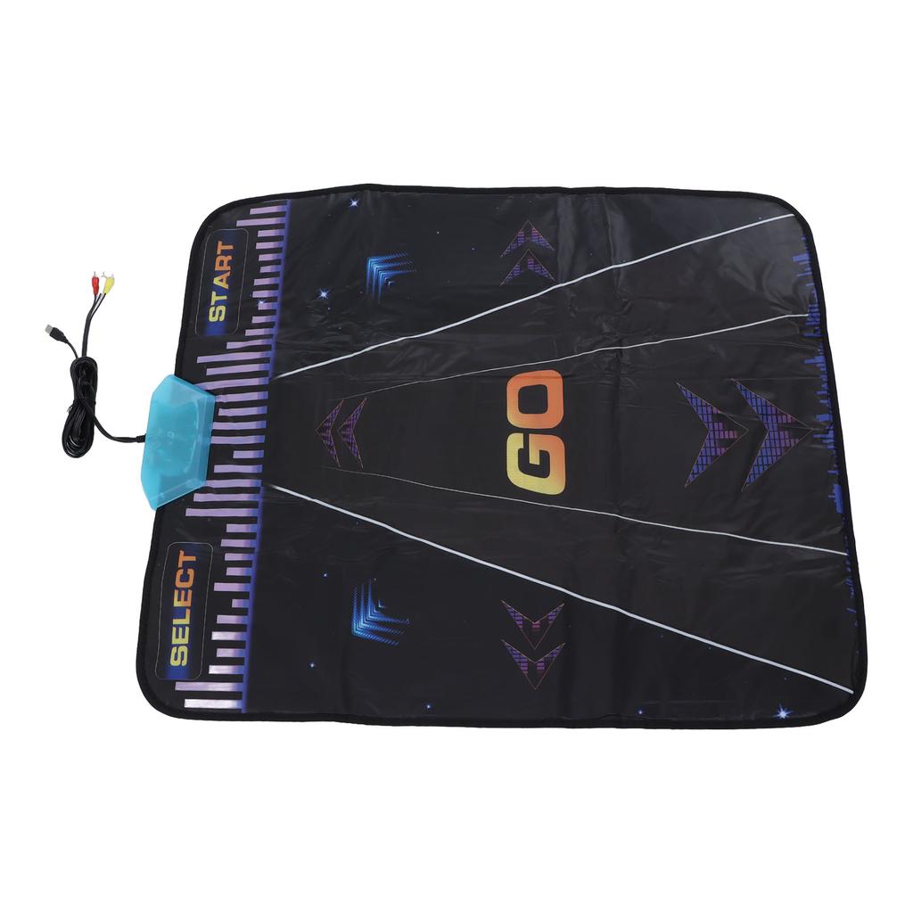 Single Person Dance Mat Remote Control High Definiition PC TV AV Cable Musical Dancing Mat for