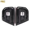Strip Trim 2* Exterior Fog Light Lamp ABS Carbon Fiber For Ford Ranger -2024