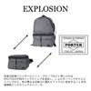 PORTER EXPLOSION WAIST Waist Bag Rucksack Ash [Porter] BAG/DAYPACK 535-16884 White/70