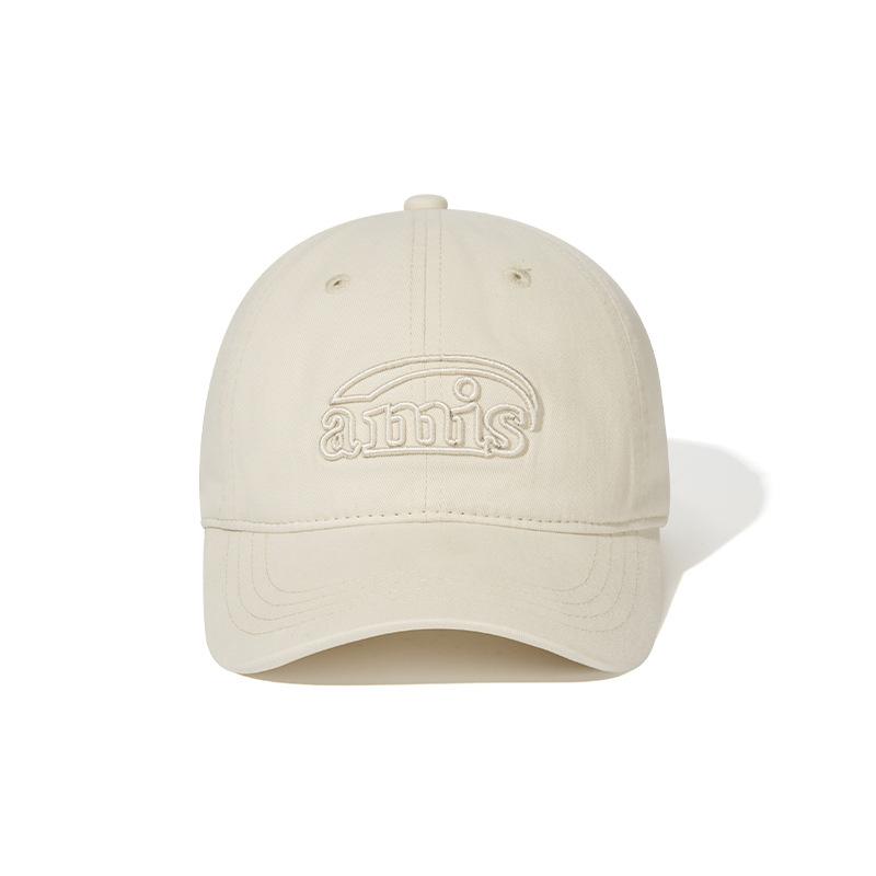 Tide brand embroidered letter soft top cap children's casual simple spring and autumn versatile couple baseball cap men