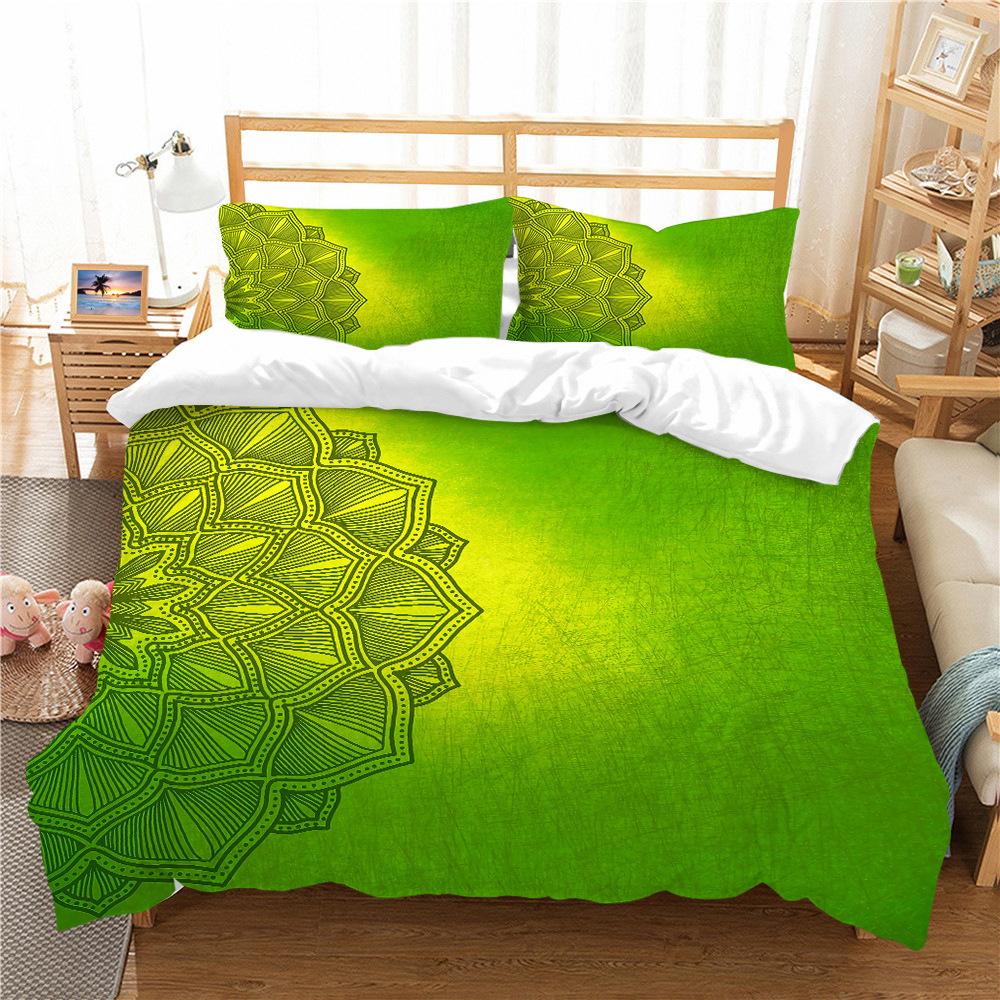 Bedding Two Or Three-Piece Set Polyester Bohemian Series 3D Digital Printing