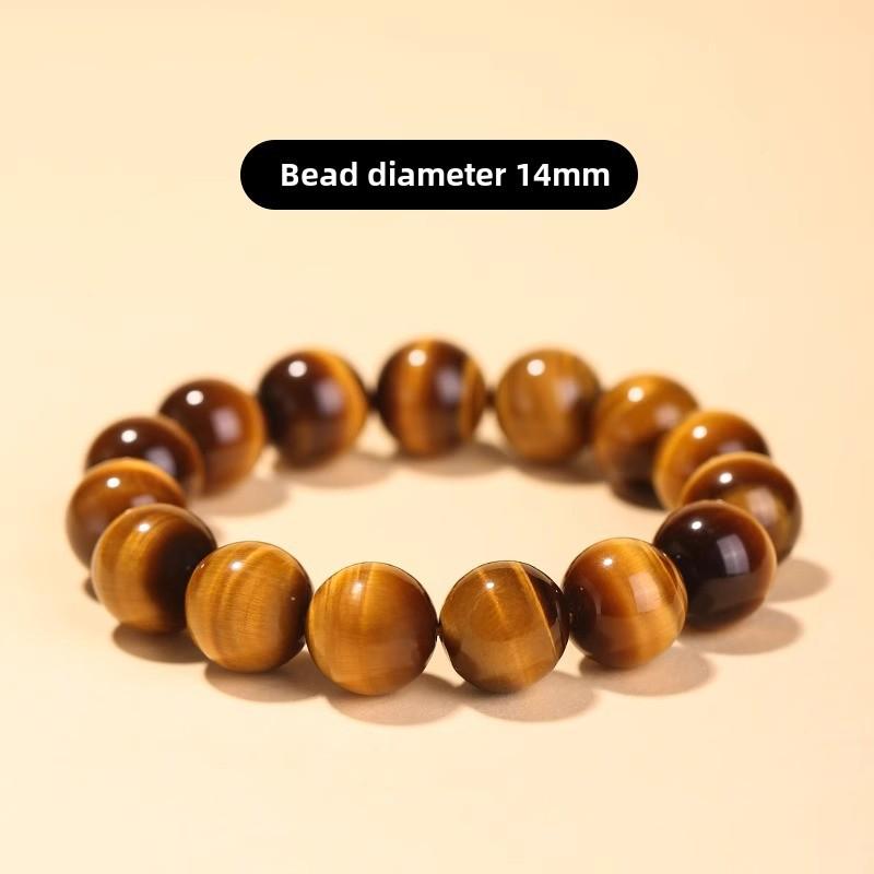 

Браслет из желтого тигрового глаза и камня кошачий глаз - Натуральные кристаллы Ювелирные изделия Горячая распродажа