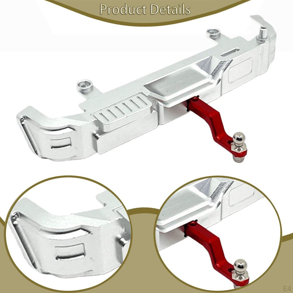 1/12 RC Accessory Modified Practical Aluminum with Trailer Hitch for 300 Parts Modification