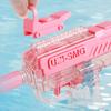 Uzi Electric Water Gun Swimming Pool Games Beach Children Outdoor Toys Boys Automatic Blaster Toy Gun Transparent Water Minigun