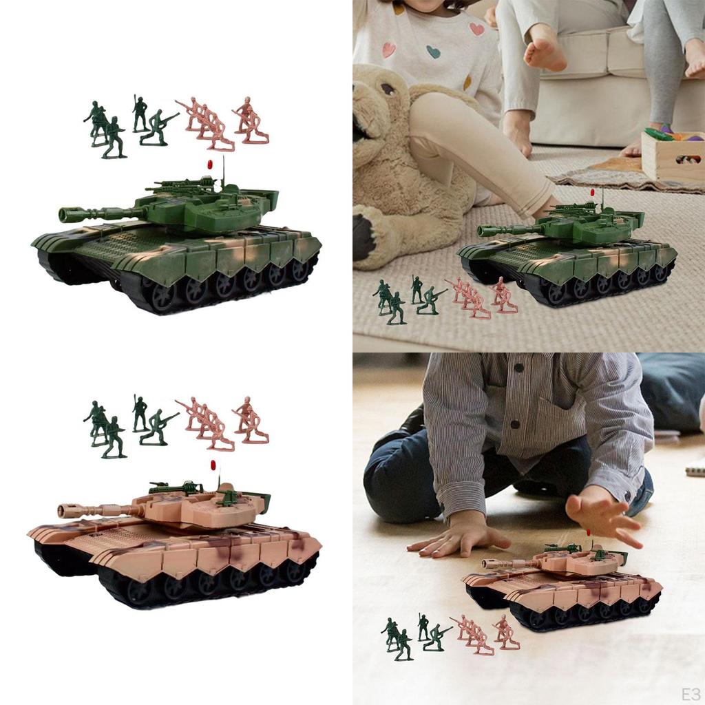 Diecast Tank Toys Playset Engineering Car Vehicles Toy for Toddlers