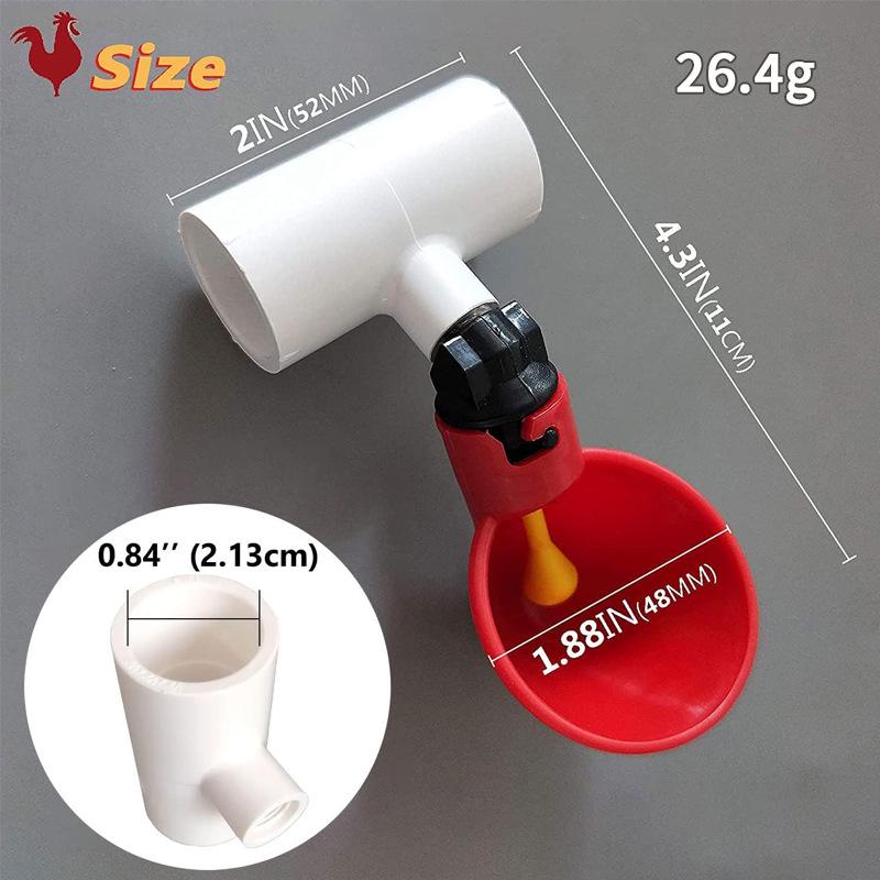 Automatyczne poidło dla drobiu dla kur, kaczek i gęsi