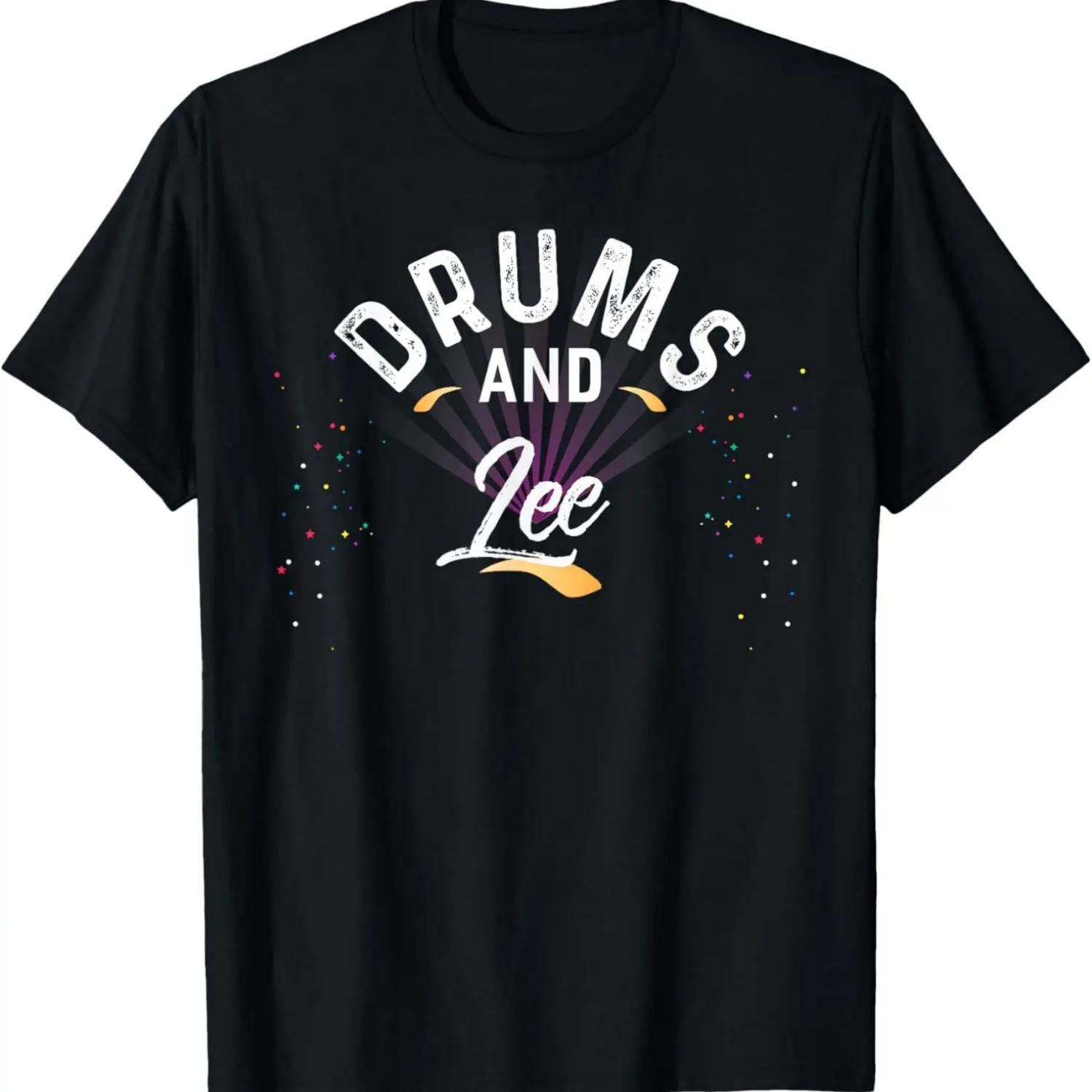 Drummer Skeleton Men Boys Drum Set Drummer Halloween Music T-Shirt S