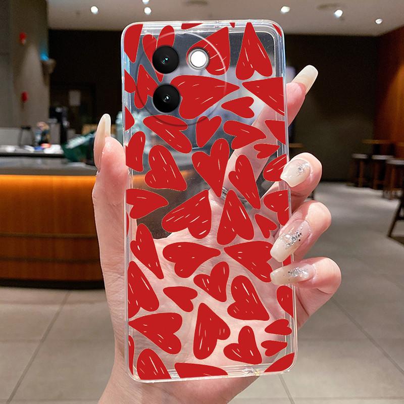 Casing For Vivo V30e 5G Aesthetic Luxury Cute Cool Boys Girls Transparent Soft Silicone Back Cover For VivoV30e V30 e Phone Case