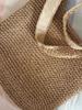 Strandtaschen für Damen - Sommer Weich Groß Gewebte Schultertasche Handtasche, Strandtasche Strohtasche für den Sommerurlaub