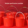 Si Gang 20L Red Plastic Bucket with Lid