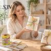 Raffia Ribbon for Bow Tie Decorations Colorful Packaging String, Flexible Paper Twine Floral Bundling Multi Color Holiday Rope, Multi-color Mixed Cord