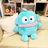 Sanrio Characters Fluffy Hangyodon 2L Plush Interior Big Size Blue