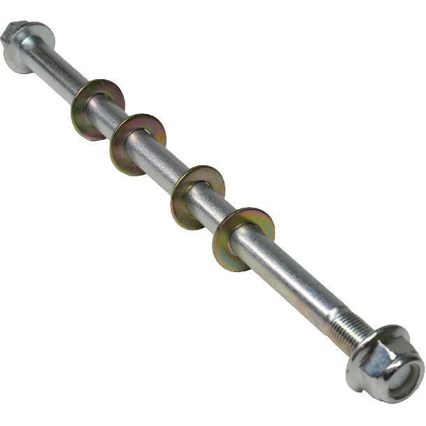 JMCHstore Ansamblu Ax Spate și Piuliță de Blocare cu Distanțier pentru Bicicletă Mini Off-Road Coleman CT100U